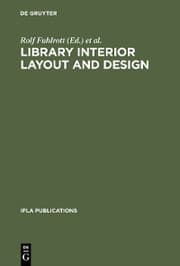 Cover von Library interior layout and design