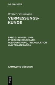 Cover von Winkel- und Streckenmeßgeräte, Polygonierung, Triangulation und Trilateration