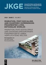 Cover von Migration, Post-Socialism, and Diasporic Experiences. Fragmented Lives, Entangled Worlds / Migration, Postsozialismus und Diaspora-Erfahrungen. Fragmentierte Leben, verflochtene Welten