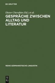 Cover von Gespräche zwischen Alltag und Literatur