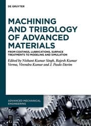 Cover von Machining and Tribology of Advanced Materials