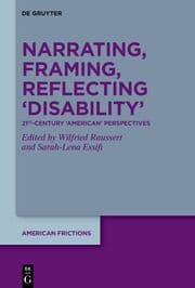 Cover von Narrating, Framing, Reflecting 'Disability'