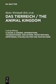 Cover von Krebse, Spinnentiere, Tausendfüßer, Weichtiere, Moostierchen, Armfüßer, Stachelhäuter und Manteltiere
