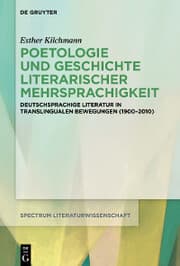 Cover von Poetologie und Geschichte literarischer Mehrsprachigkeit