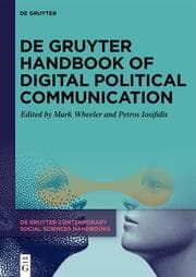 Cover von De Gruyter Handbook of Digital Political Communication