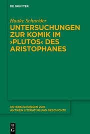 Cover von Untersuchungen zur Komik im Plutos des Aristophanes