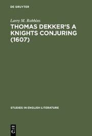 Cover von Thomas Dekker's A Knights Conjuring (1607)