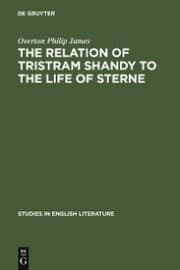 Cover von The relation of Tristram Shandy to the life of Sterne