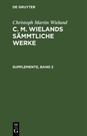 Cover von Supplemente, Band 2