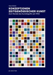 Cover von Konzeptionen zeitgenössischer Kunst