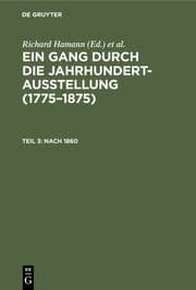 Cover von Nach 1860