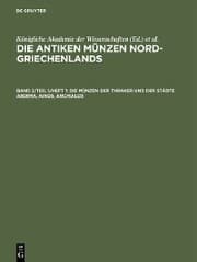 Cover von Die Münzen der Thraker und der Städte Abdera, Ainos, Anchialos