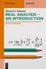 Cover von Real Analysis - An Introduction