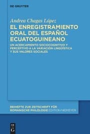 Cover von El enregistramiento oral del español ecuatoguineano