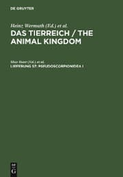 Cover von Pseudoscorpionidea I