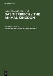 Cover von Pseudoscorpionidea II