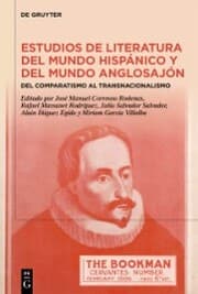 Cover von Estudios de literatura del mundo hispánico y del mundo anglosajón