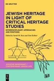 Cover von Jewish Heritage in Light of Critical Heritage Studies