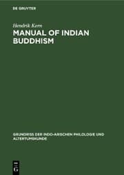 Cover von Manual of Indian buddhism
