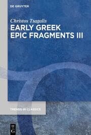 Cover von Early Greek Epic Fragments III