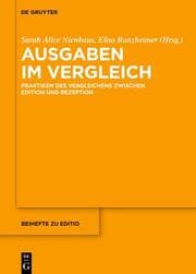 Cover von Ausgaben im Vergleich
