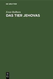 Cover von Das Tier Jehovas