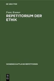 Cover von Repetitorium der Ethik