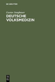 Cover von Deutsche Volksmedizin