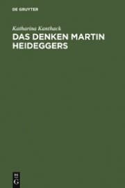 Cover von Das Denken Martin Heideggers