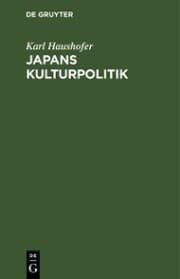Cover von Japans Kulturpolitik