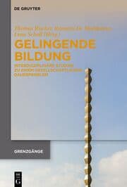 Cover von Gelingende Bildung