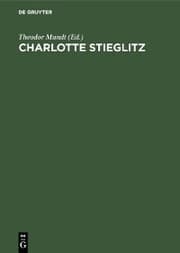 Cover von Charlotte Stieglitz