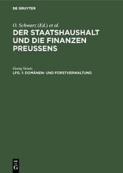 Cover von Domänen- und Forstverwaltung