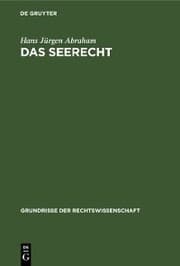 Cover von Das Seerecht