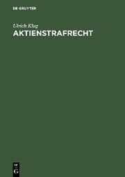 Cover von Aktienstrafrecht