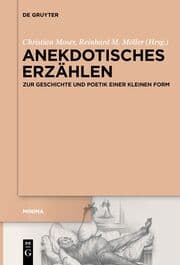 Cover von Anekdotisches Erzählen