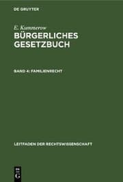 Cover von Familienrecht