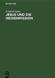 Cover von Jesus und die Heidenmission