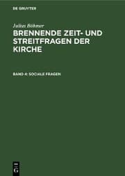 Cover von Sociale Fragen
