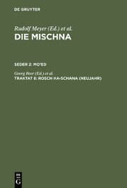 Cover von Rosch ha-schana (Neujahr)