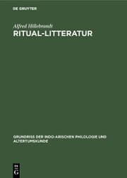 Cover von Ritual-Litteratur