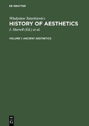 Cover von Ancient aesthetics