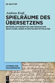 Cover von Spielräume des Übersetzens
