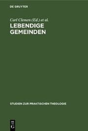 Cover von Lebendige Gemeinden