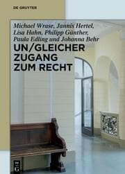 Cover von Un/Gleicher Zugang zum Recht