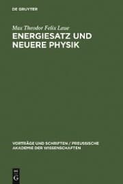 Cover von Energiesatz und neuere Physik
