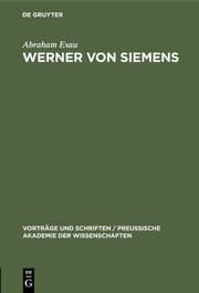 Cover von Werner von Siemens