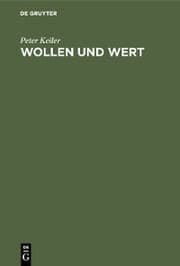 Cover von Wollen und Wert
