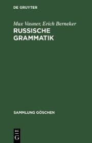 Cover von Russische Grammatik