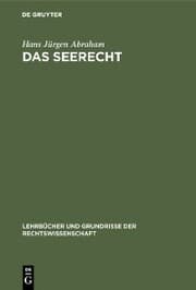 Cover von Das Seerecht